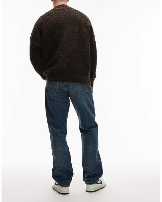 Carhartt Black Marlow Relaxed Straight Fit Denim Jeans for men