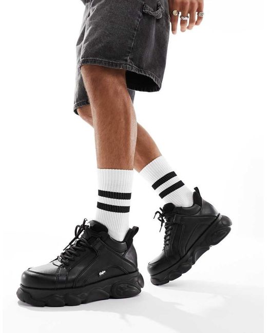 Buffalo Black Cloud Corin Trainers for men