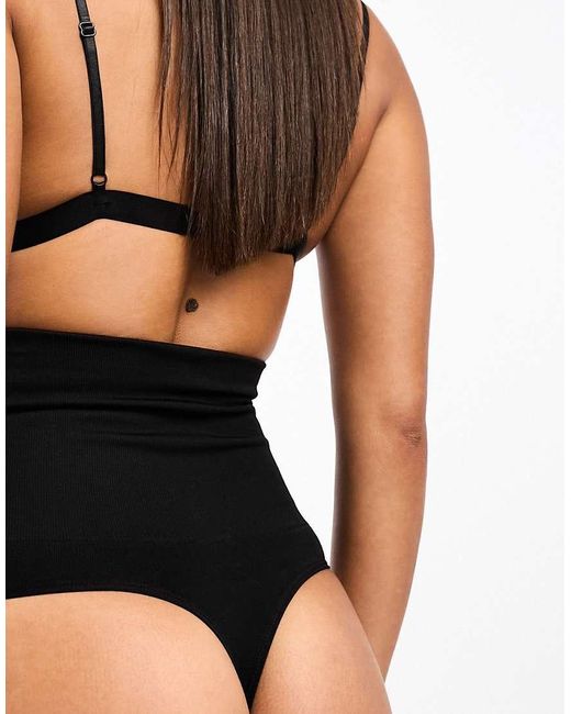 ASOS Black Shaping Control Thong