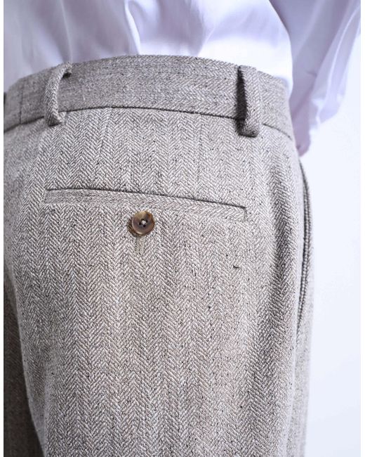 Topman – relaxed-fit-hose in White für Herren