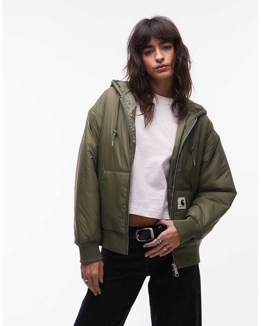 Carhartt Green Gadd Hooded Jacket