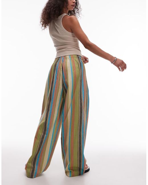 Pantaloni di TOPSHOP in Natural