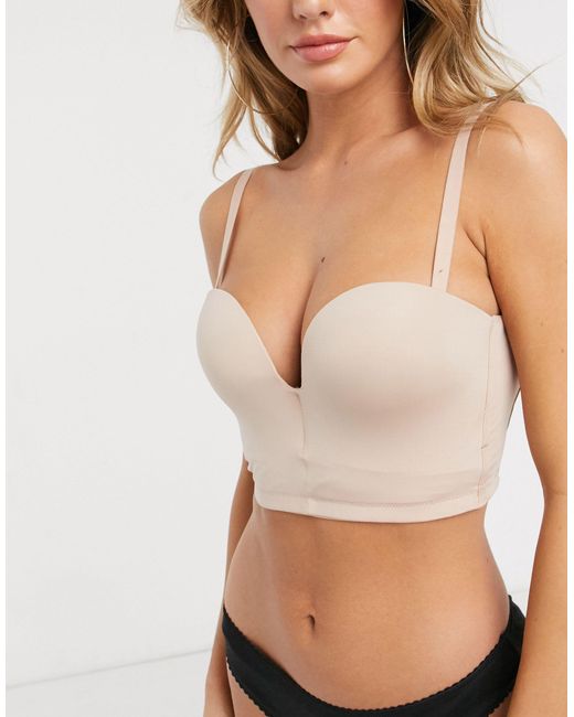 Wonderbra Ultimate Backless Push Up Bra in Natural