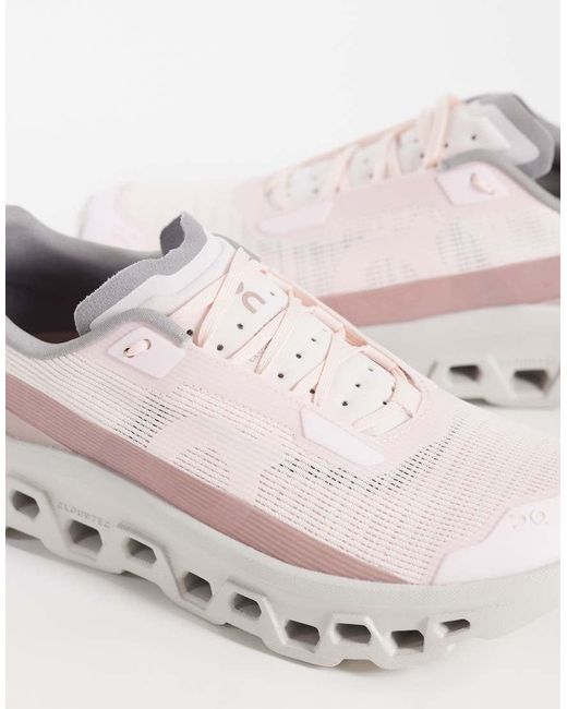 On Shoes Natural Cloudmster Void Running Trainers