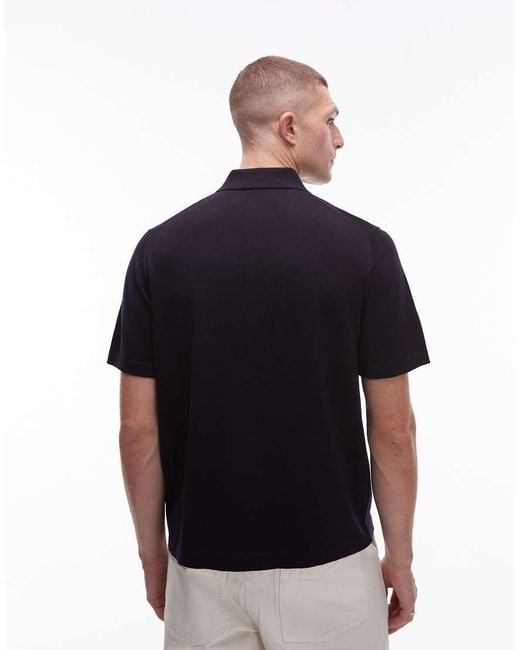 Polo A Maniche Corte di ARKET in Blue da Uomo