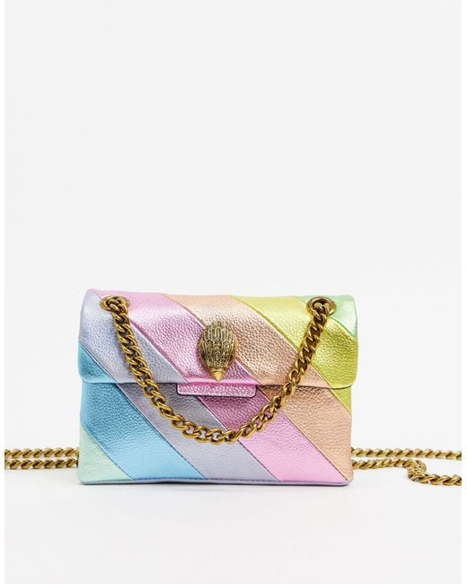 Kensington - Mini sac en cuir - Arc-en-ciel pastel Kurt Geiger en coloris Multicolor