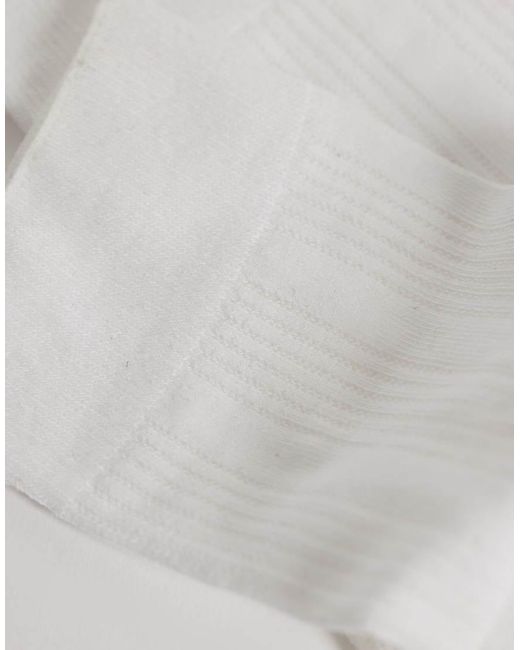 SUI AVA White Favourite Ribbed Socks