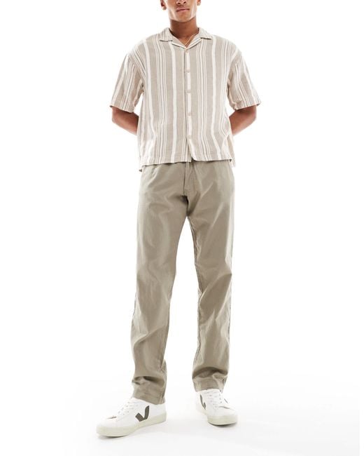 Pantalon à cordon Jack & Jones pour homme en coloris Natural