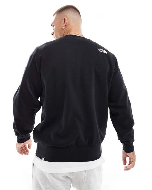 The North Face Blue Easy Crew Sweatshirt for men