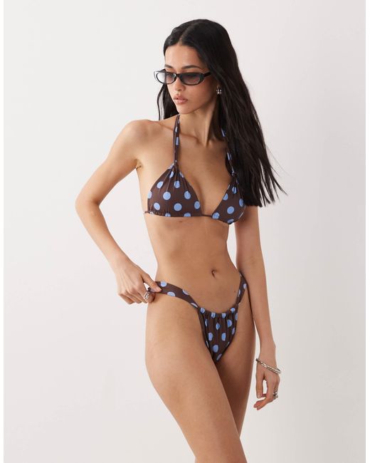Haut Mango en coloris Brown
