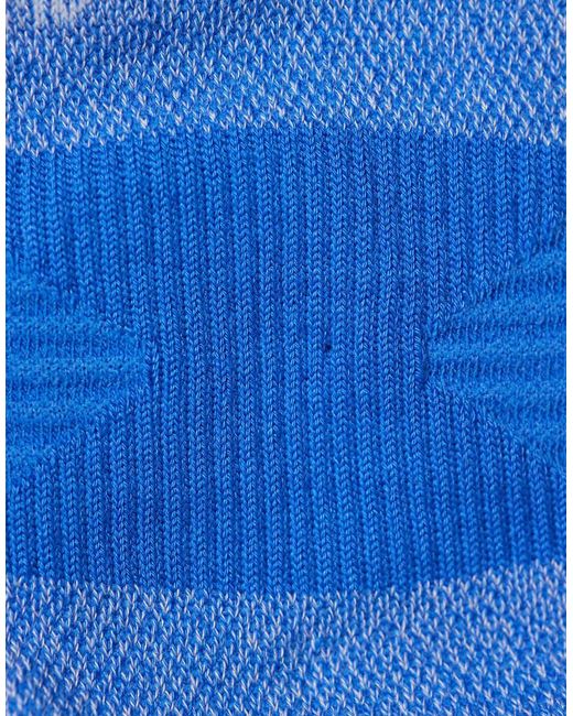 Adidas Originals Blue Adidas Running Light Socks for men