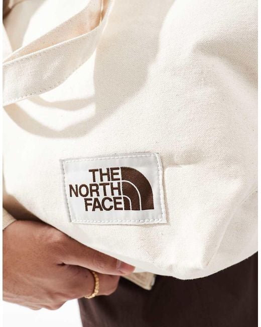 The North Face Natural Half Dome Large Logo Tote Bag