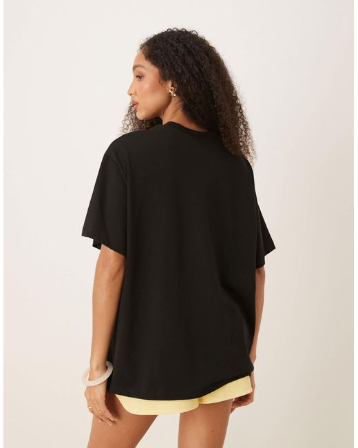ASOS Black – oversize-t-shirt