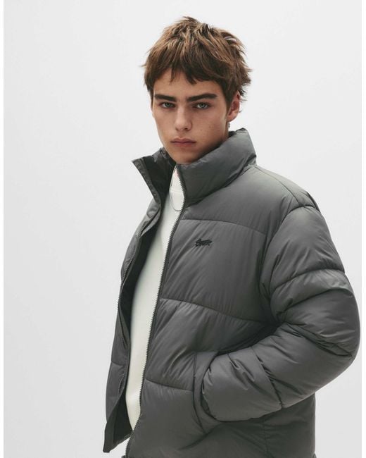 Pull&Bear – stwd – steppjacke in Gray für Herren