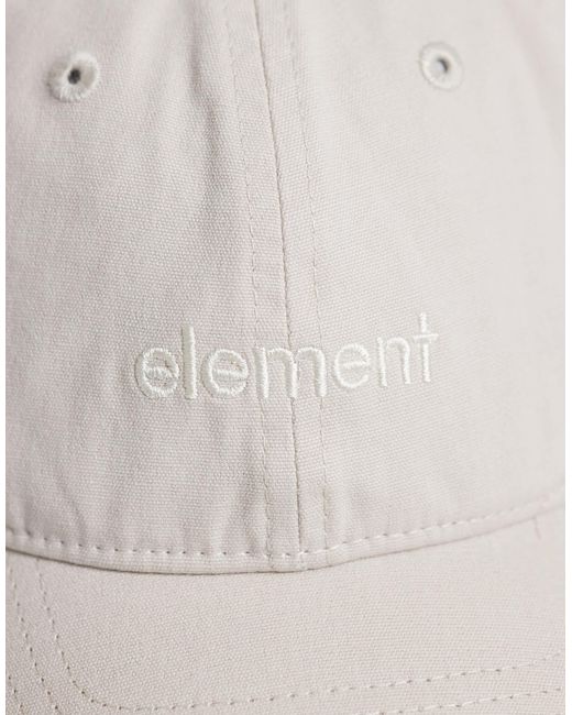 Element – baseballkappe in White für Herren