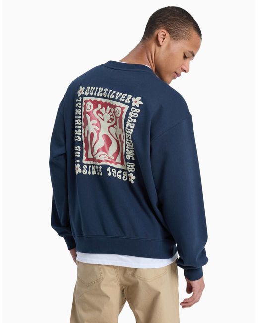 Elevated - sweat Quiksilver pour homme en coloris Blue