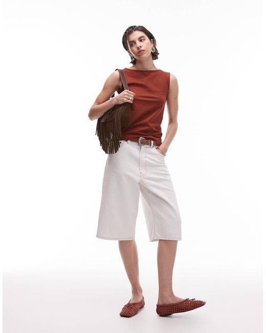 ARKET Red – jersey-tanktop