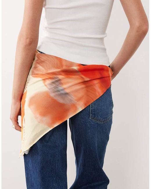 Never Fully Dressed White Cairo Scarf