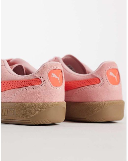 PUMA Pink Palermo Trainers