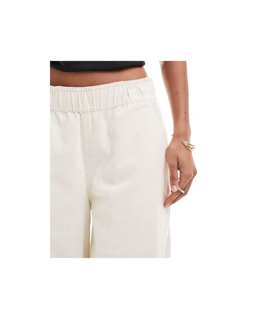 Pantalones color crema Dickies de color White
