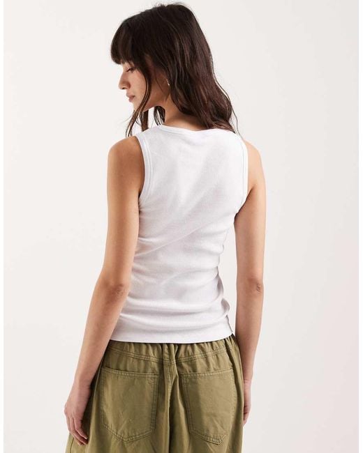 ASOS Multicolor Scoop Neck Vest Top