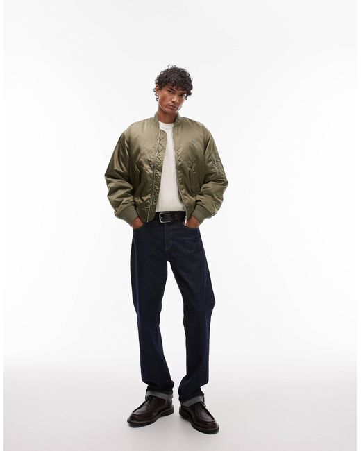 Lacoste Green Bomber Jacket for men