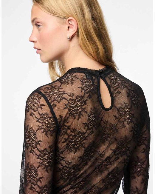 Pieces Black Bodysuit