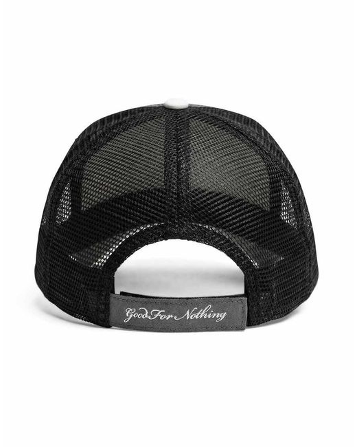 Good For Nothing Gray Washed Cap for men