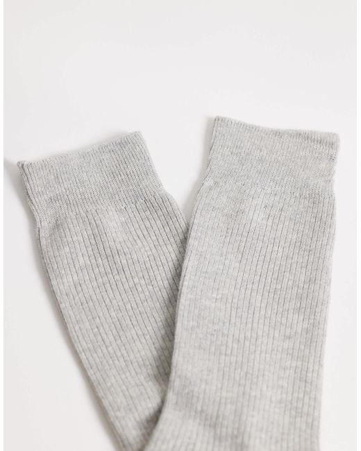 Chaussettes - clair SELECTED pour homme en coloris White