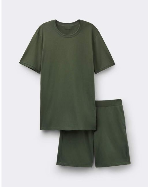 Intimissimi Green Short Cotton Pyjamas for men