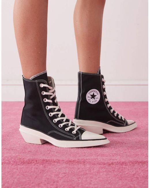 Converse Pink Chuck 70 De Luxe Cowboy Boots
