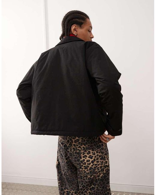 Chaqueta Negra Extragrande Andy De Weekday de hombre de color Black