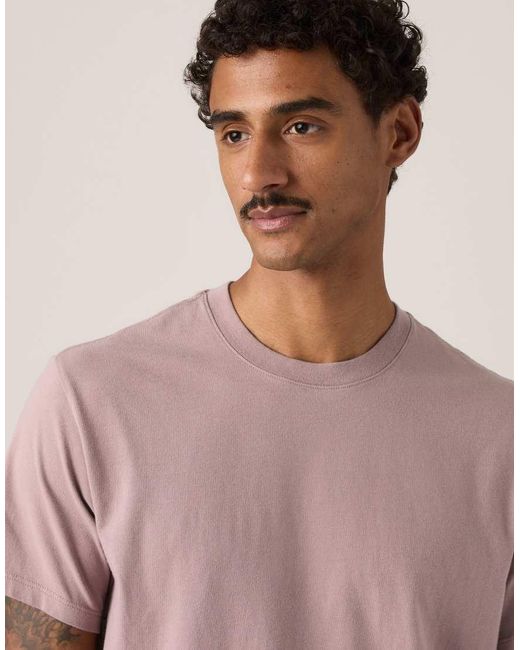 Levi's Blue Essential Cotton Tee for men