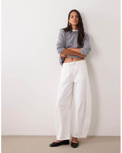 ASOS Gray Basic-pullover mit rundhalsausschnitt
