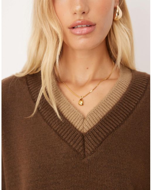 ASOS Brown – strickpullover