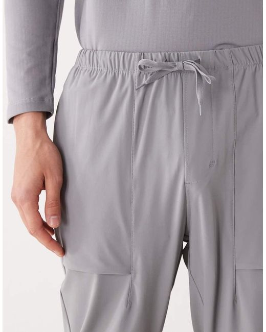 Joggers Deportivos Grises Elite Everyday De OOSC de hombre de color Gray