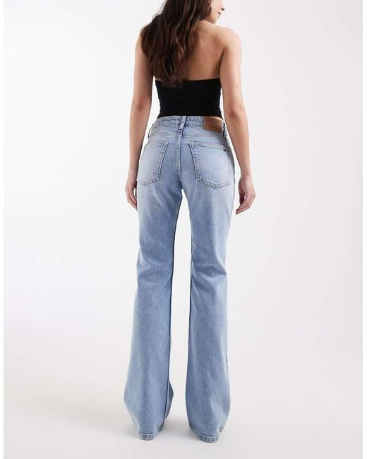 Tommy Hilfiger Blue Cleo Mid Rise Bootcut Jeans
