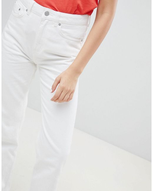 weekday voyage loved white jeans