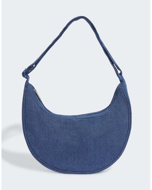 Adidas Originals Blue Adicolor Half Crescent Bag