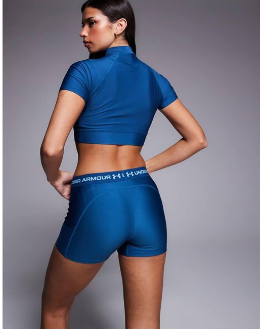 Under Armour Blue Heatgear Micro Shorts