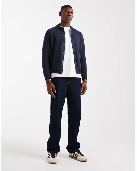 Only & Sons Blue Regular Cardigan for men