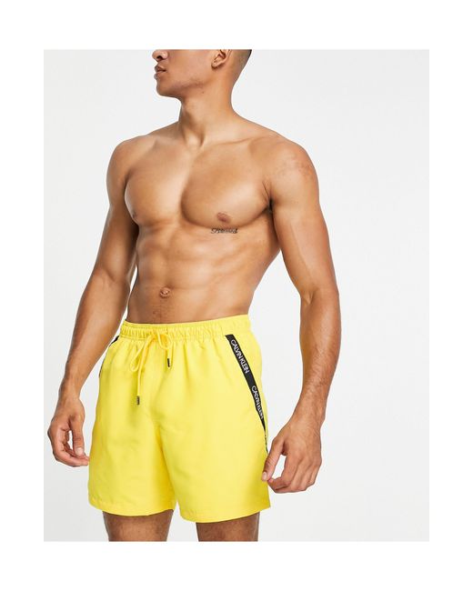 calvin klein yellow pants