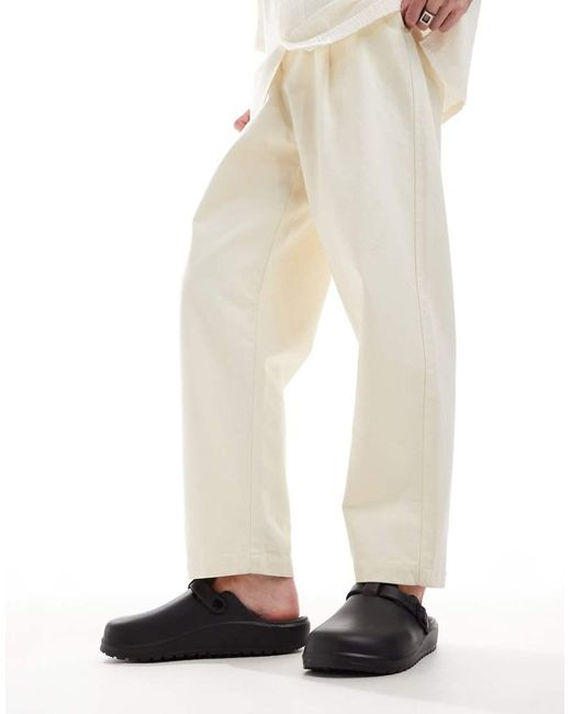 Sandali Stile Zoccolo Neri di ASOS in Black da Uomo