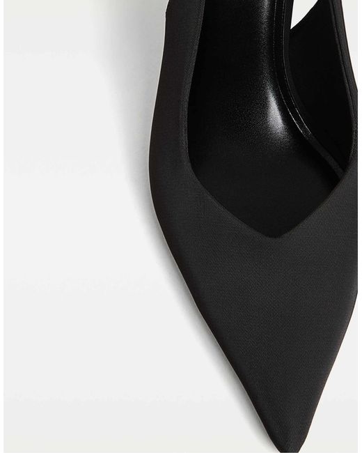 Stradivarius Black – high heels