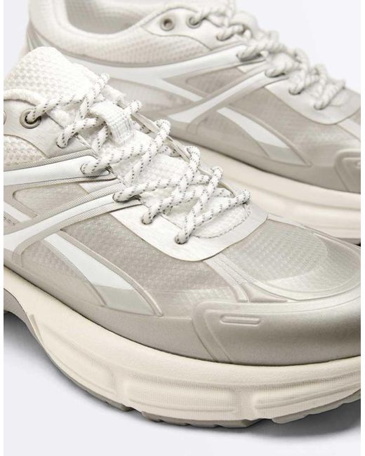 Oysho White Running Trainers