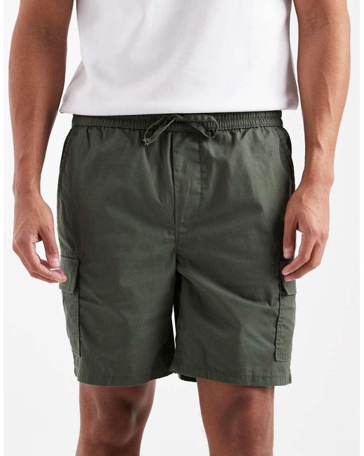 Only & Sons Blue Cargo Shorts for men