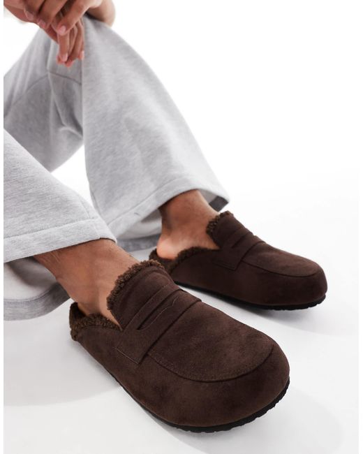 SEQWL – soda – pantoffeln in Brown für Herren