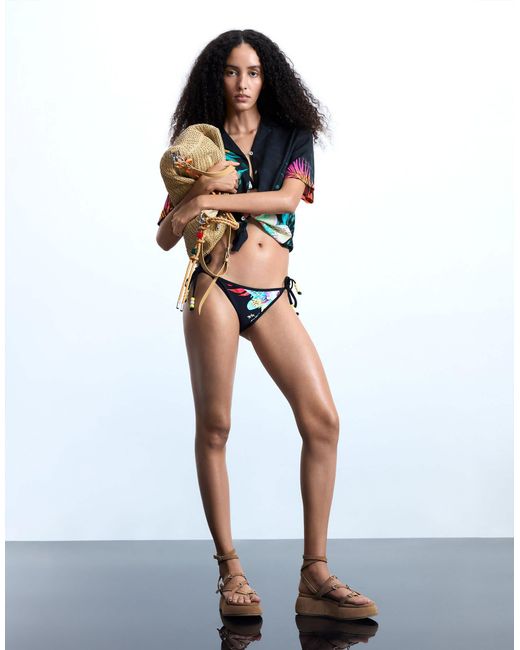 Bas Desigual en coloris Black