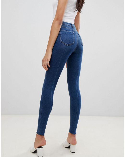 asos tall high waisted jeans