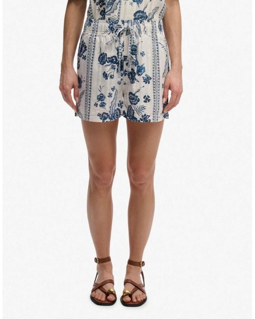Short Superdry en coloris White